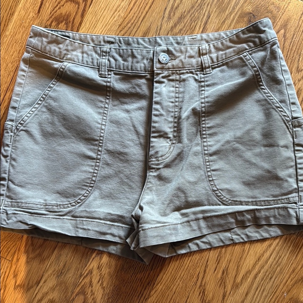 Patagonia hiking shorts tan size 10